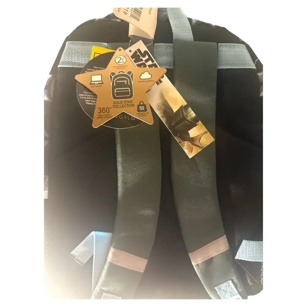 Star Wars Mandalorian Grogu Backpack Kids School Bag The‎ Child